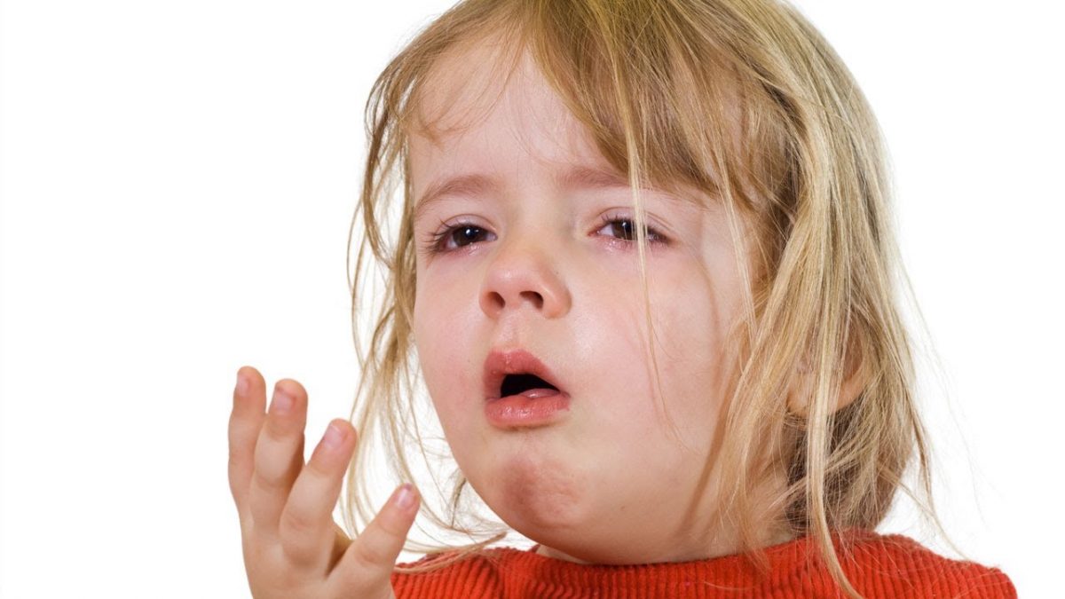Kid coughing